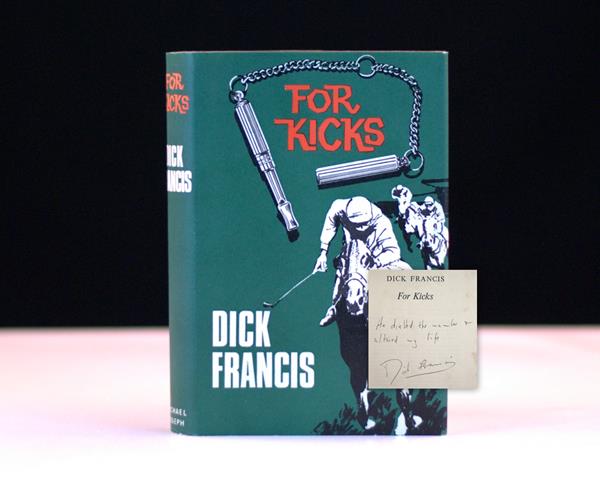 Dick Francis Complete Set. Dead Cert, Nerve, For Kicks, Odds Against, Flying Finish, Blood Sport, Forfeit, Enquiry, Rat Race, Bonecrack, Smokescreen, Slay-Ride, Knock Down, High Stakes, In The Frame, Risk, Trial Run, Whip Hand, Reflex, Twice Shy, Banker, The Danger, Proof, Break In, Bolt, Hot Money, The Edge, Straight, Longshot, Comeback, Driving Force, Decider, Wild Horses, Come To Grief, To The Hilt, 10-lb Penalty, Field Of Thirteen, Second Wind Shattered and Under Orders