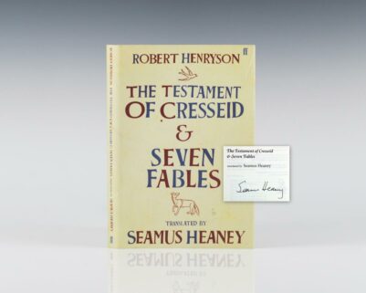 Robert Henryson The Testament of Cresseid & Seven Fables.