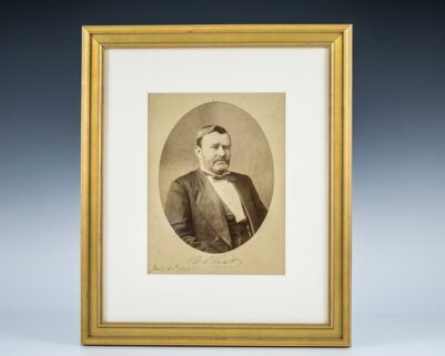 Signed Photograph of  Ulysses S. Grant.