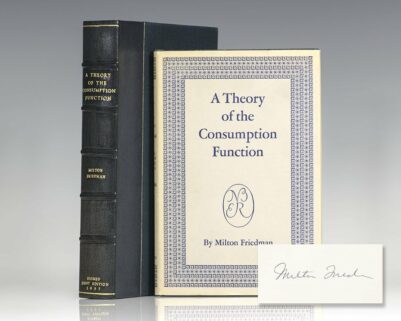 A Theory of the Consumption Function.