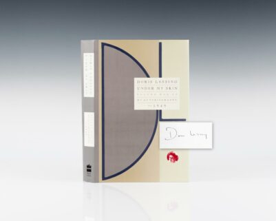 Under My Skin: Volume One of My Autobiography, to 1949.
