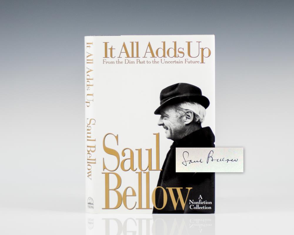 It All Adds Up: From the Dim Past to the Uncertain Future.