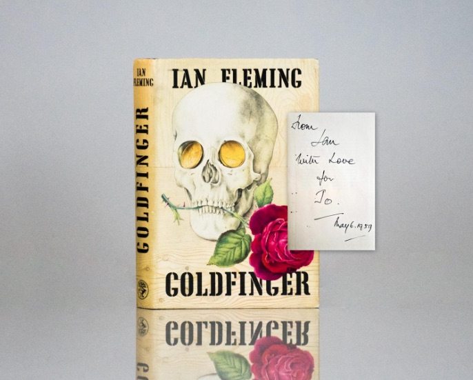 First Edition of Goldfinger by Ian Fleming, Warmly Inscribed by the Author