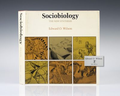 Sociobiology: The New Synthesis.