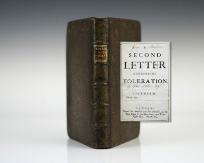 Second Letter Concerning Toleration and A Third Letter for Toleration.