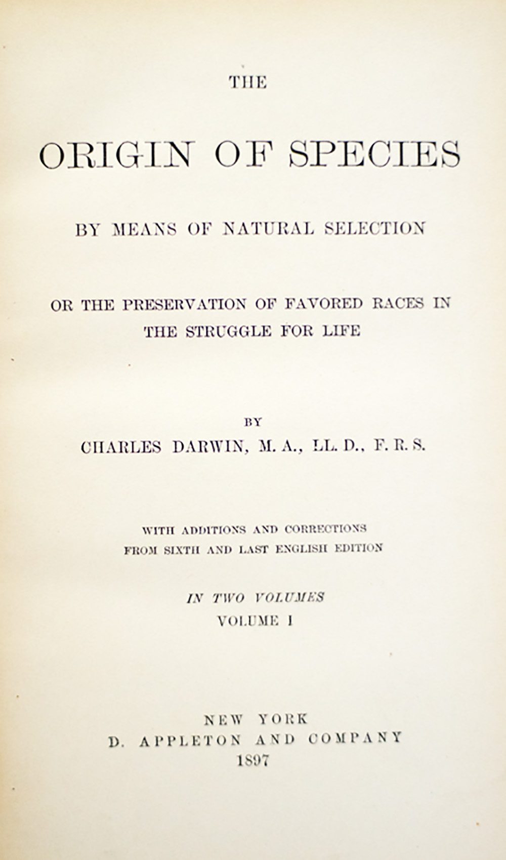 The Works of Charles Darwin.