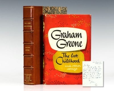 The Lost Childhood and Other Essays.