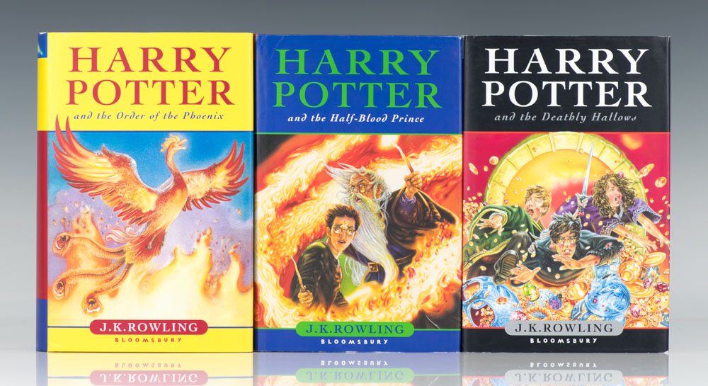 Harry Potter Series. Harry Potter and the Philosopher's Stone, Chamber of Secrets, Prisoner of Azkaban, Goblet of Fire, Order of the Phoenix, The Half-Blood Prince, and The Deathly Hallows. - Image 2