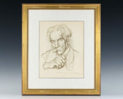 Albert Schweitzer Signed Lithograph.