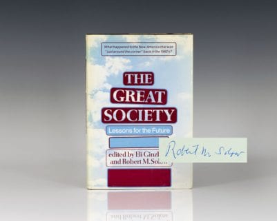 The Great Society: Lessons for the Future.