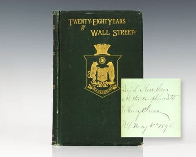 Twenty-Eight Years In Wall Street.