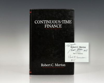 Continuous-Time Finance.