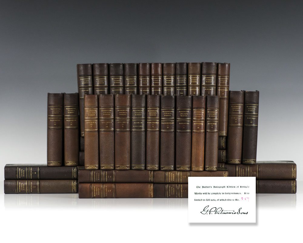 The Works of Washington Irving: The Autograph Edition [The Legend of Sleepy Hollow; Rip Van Winkle].