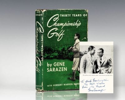 Thirty Years of Championship Golf: The Life and Times of Gene Sarazen.