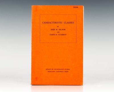 Characteristic Classes. Annals of Mathematics Studies, No. 76.