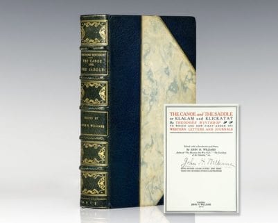 The Canoe and the Saddle or Klalan and Klickatat to Which Are Now First Added His Western Letters And Journals.