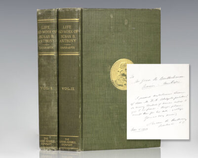 The Life and Work of Susan B. Anthony.
