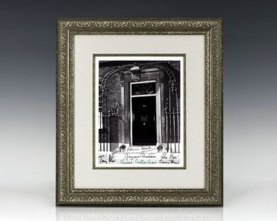 10 Downing Street Signed Photograph.