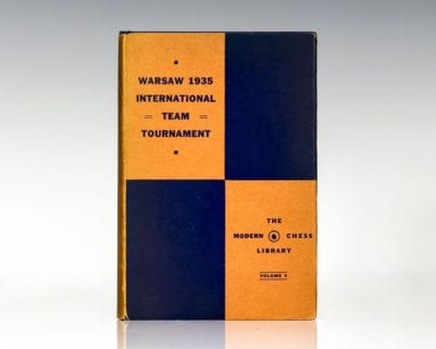 Book of the Warsaw 1935 International Chess Team Tournament.