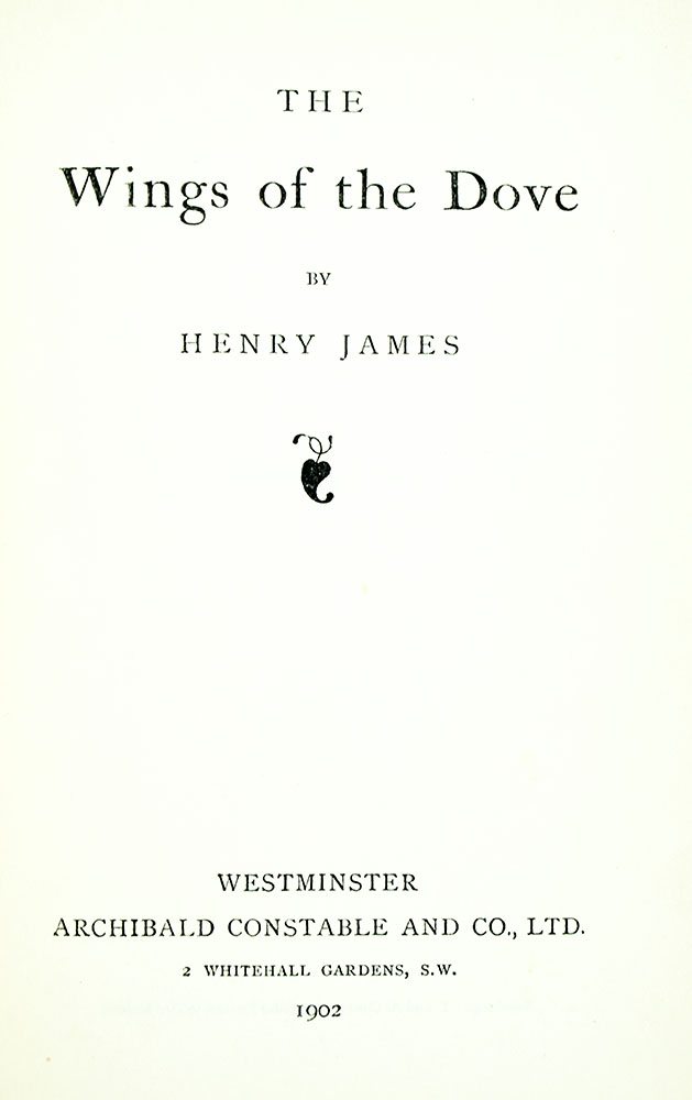 The Wings of the Dove.