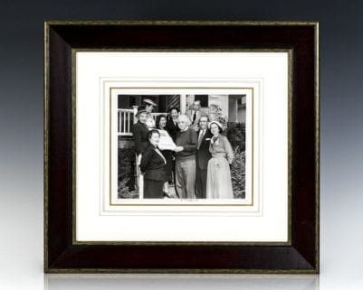 Albert Einstein Signed Photograph.
