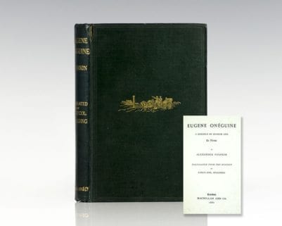 Eugene Onéguine. A Romance of Russian Life. In Verse (Eugene Onegin).