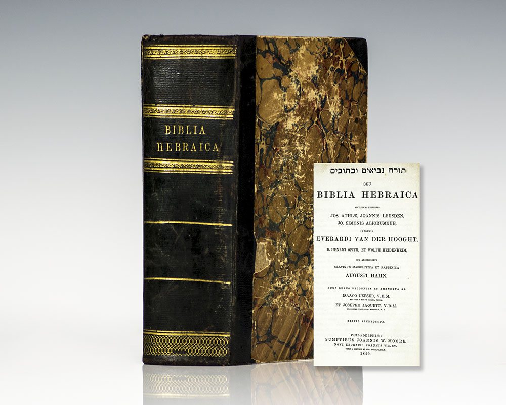 Biblia Hebraica.