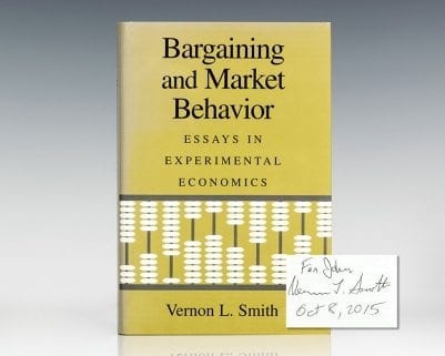 Bargaining and Market Behavior: Essays in Experimental Economics.