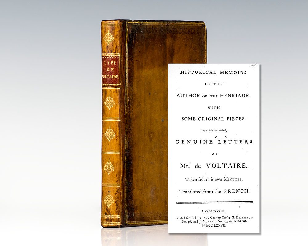Life of Voltaire: Historical Memoirs of the Author of Henriade