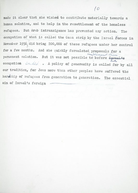 The Jews and International Relations: The Pursuit of Peace