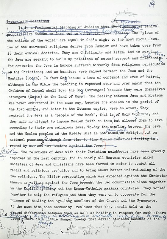 The Jews and International Relations: The Pursuit of Peace