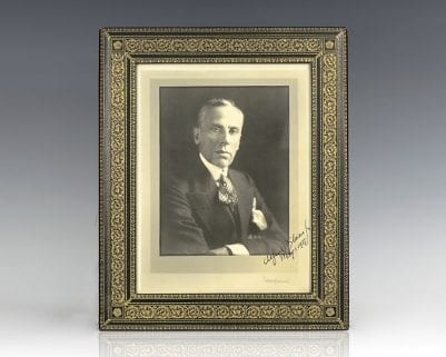 Alfred P. Sloan Signed Photograph.