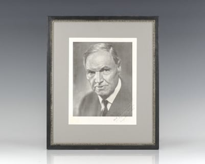 Clarence Darrow Signed Photograph.