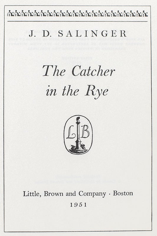The Catcher In The Rye