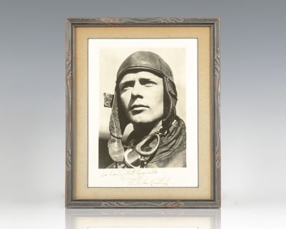 Charles Lindbergh Signed Photograph.