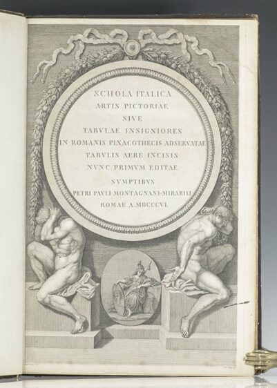 Schola Italica Artis Pictoriae sive Tabulae insigniores in Romanis Pinacothecis Adservatae.