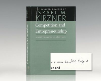 Competition and Entrepreneurship.