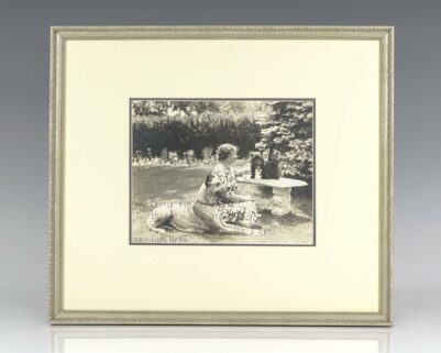 Helen Keller Signed Photograph.