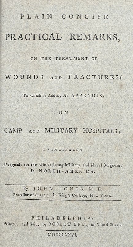 Plain Concise Practical Remarks, on the Treatment of Wounds and Fractures