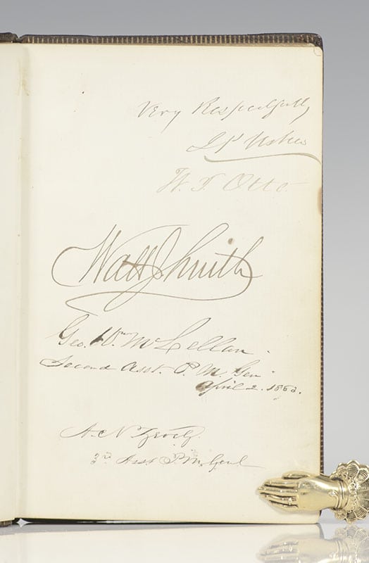 Autograph Album Signed by Abraham Lincoln