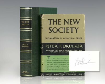 The New Society: The Anatomy of the Industrial Order.