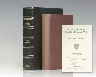 Foundations of Economic Analysis.