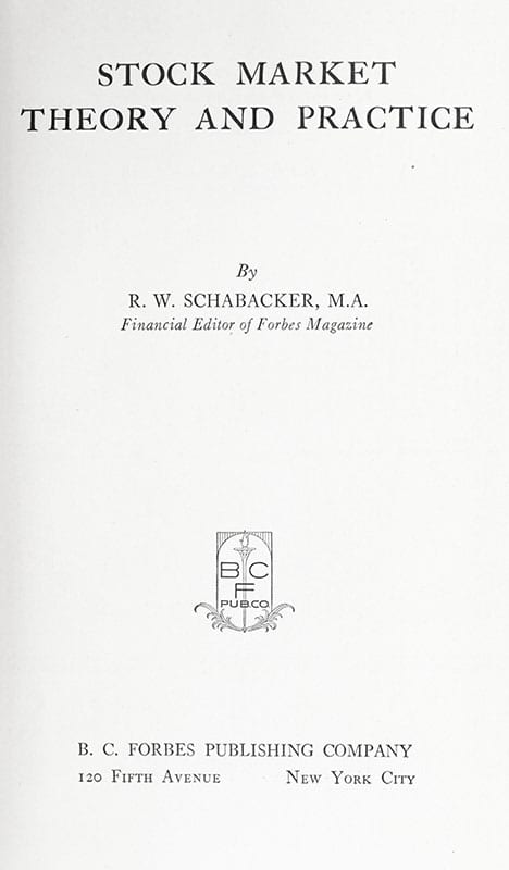 Stock Market Theory and Practice