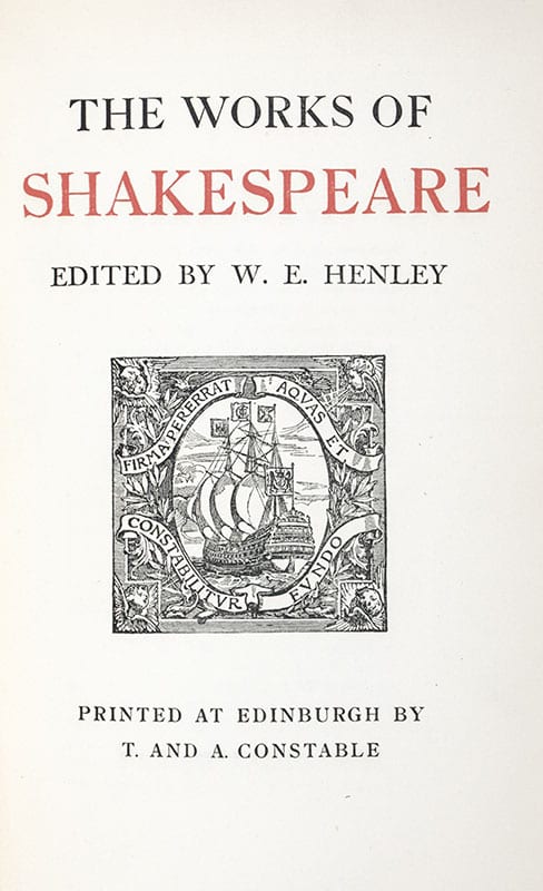 The Works of Shakespeare