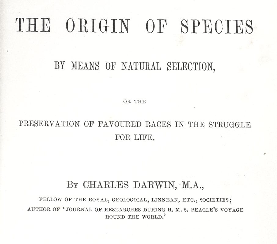 On the Origin of Species by Means of Natural Selection, or the Preservation of Favoured Races in the Struggle for Life