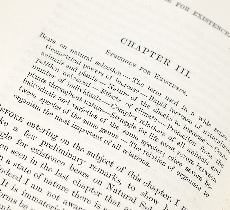 On the Origin of Species by Means of Natural Selection, or the Preservation of Favoured Races in the Struggle for Life