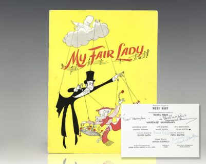 Original My Fair Lady Tour Program.
