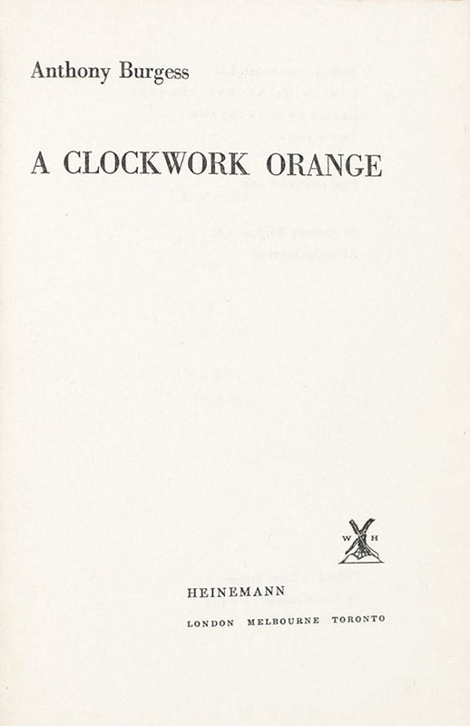 A Clockwork Orange