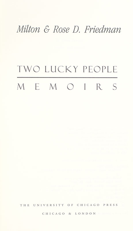 Two Lucky People