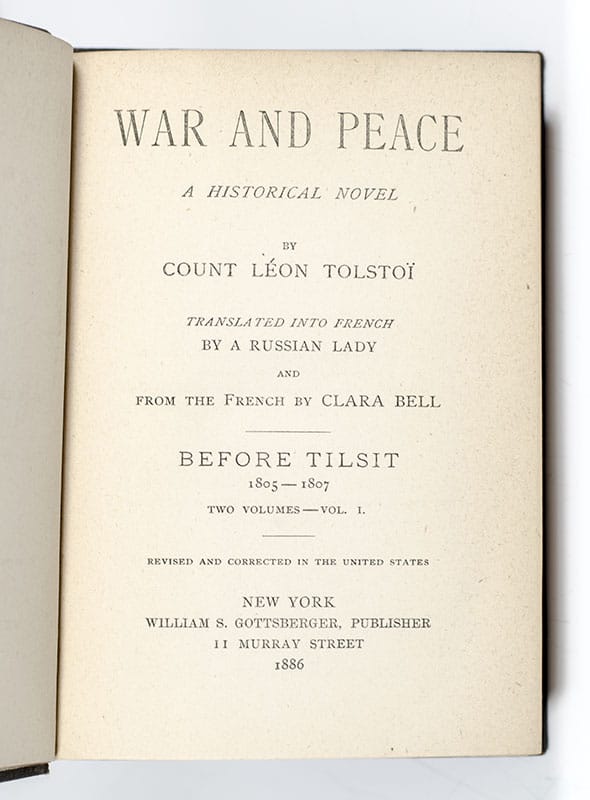 War and Peace